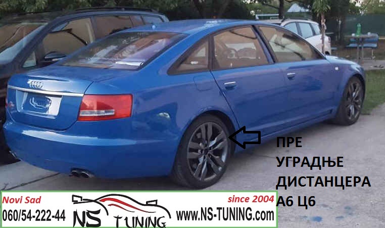audi a6 c6 4f ugradnja distancera felne 5x112 15mm produzeni srafovi novi sad tuning